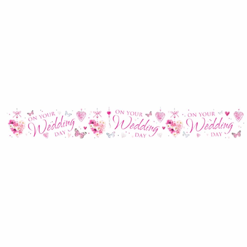 Simon Elvin On Your Wedding Day Decorative Foil Banner