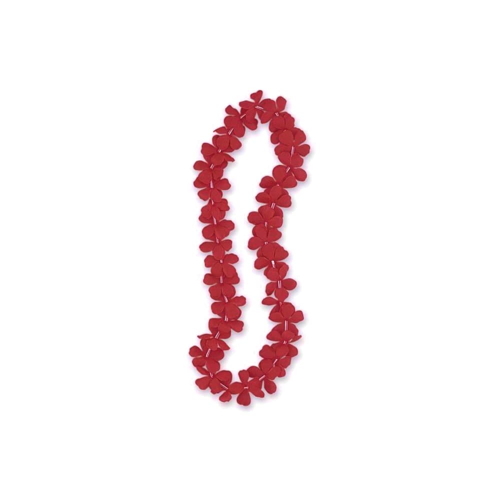 Hawaiian Fabric Flower Lei