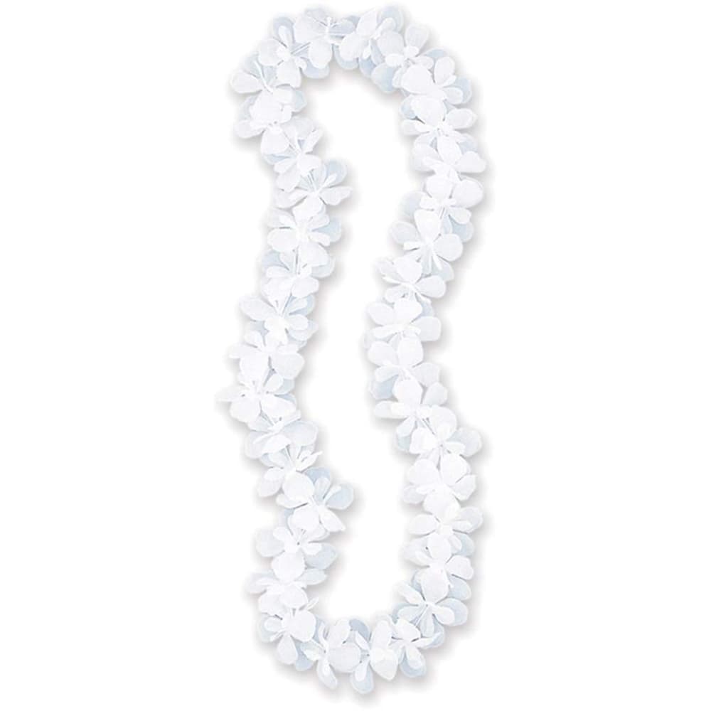 Hawaiian Fabric Flower Lei