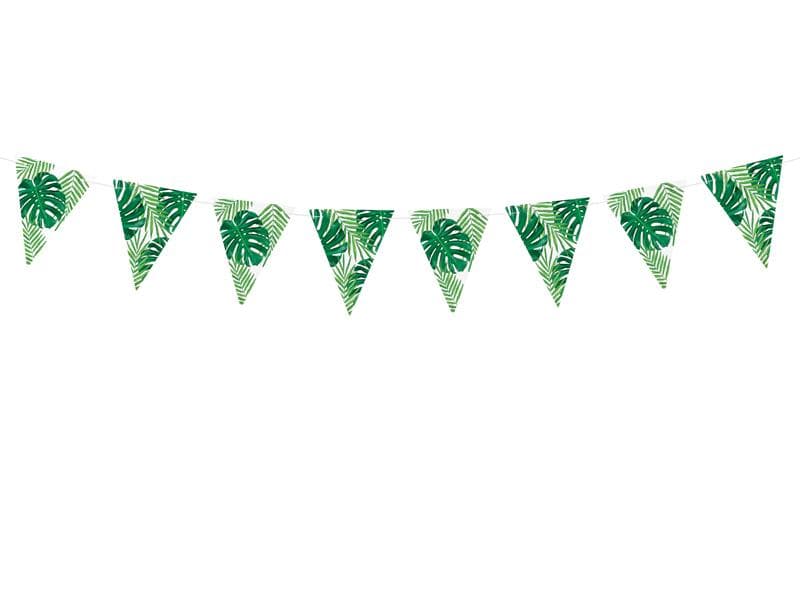 Vimpel Grön Aloha - Tropical Festival