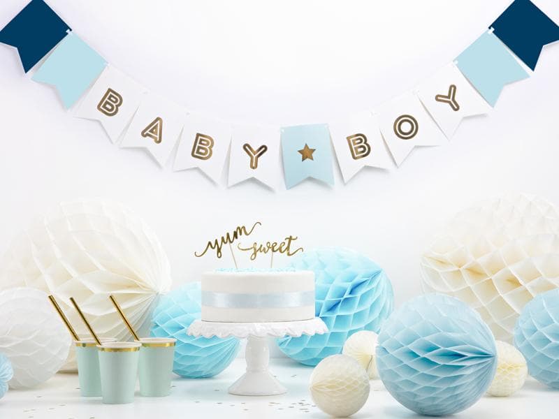 Vimpel Banner Blå - Baby Boy