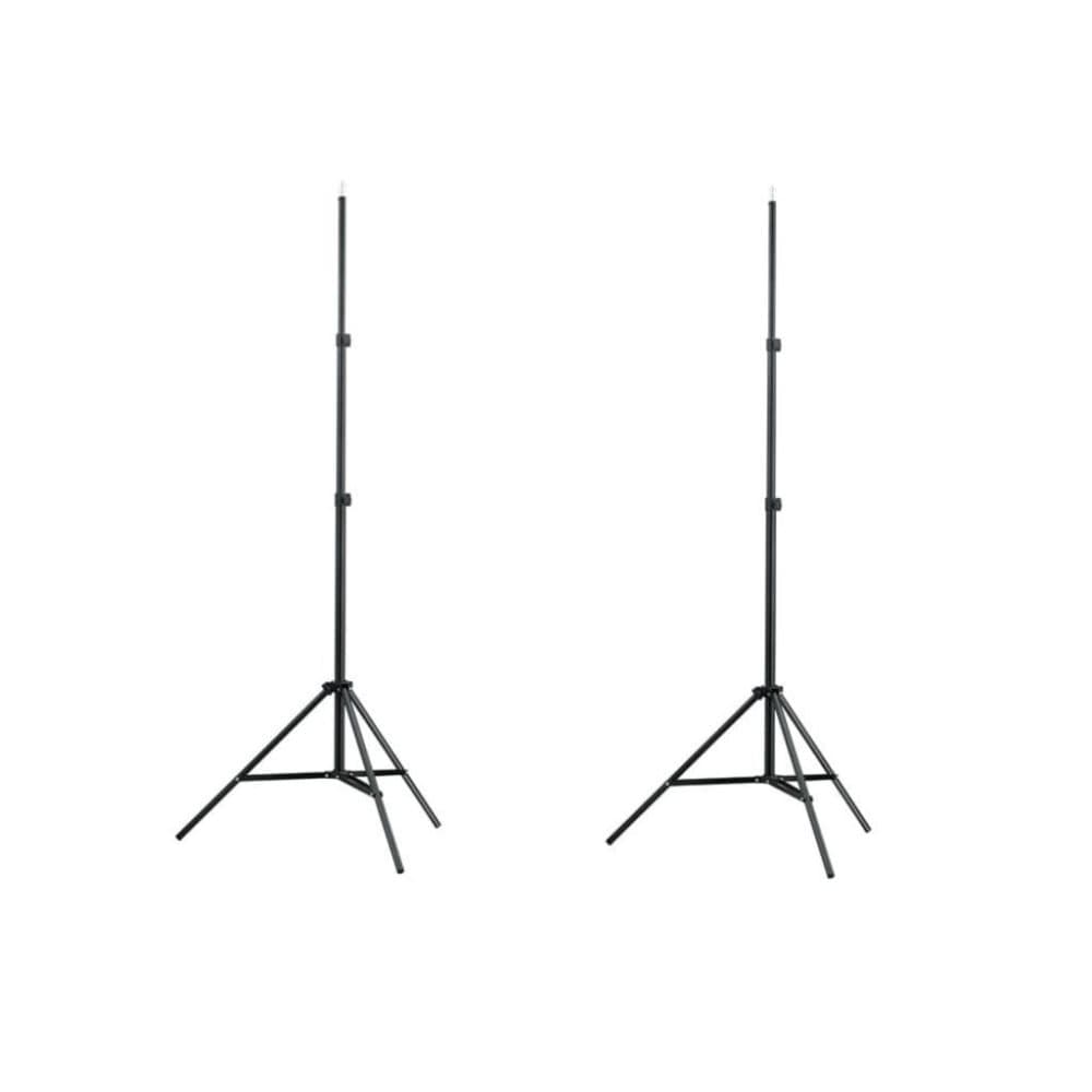 vidaXL lampestativer 2 stk. 78-210 cm