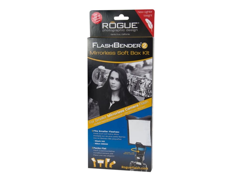 Rogue FlashBender 2 Mirrorless Soft Box Kit - Softbox-/bouncespridare/kon - 20.5 cm x 24 cm