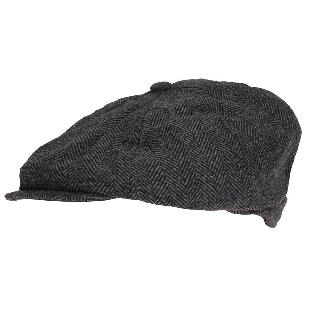 Hawkins Mens Thin Winter Flat Cap