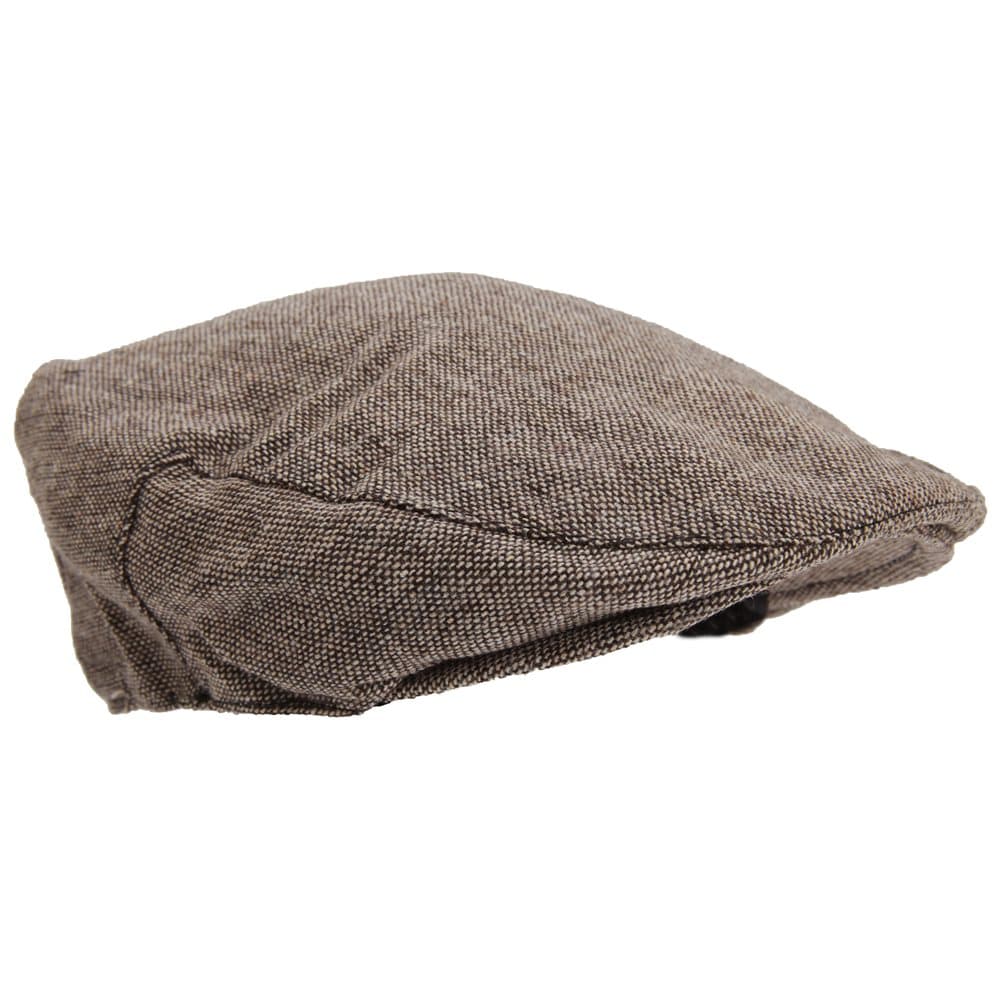 Mens Traditional Lined Flat Cap