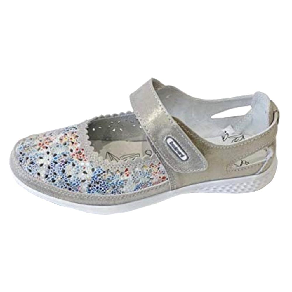 Boulevard Womens/Ladies Touch Fastening EEE Fit Suede Shoes