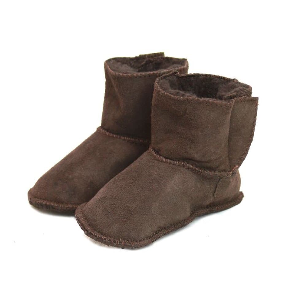 Eastern Counties Leather Baby fårskinn Touch Fasten Tab Booties