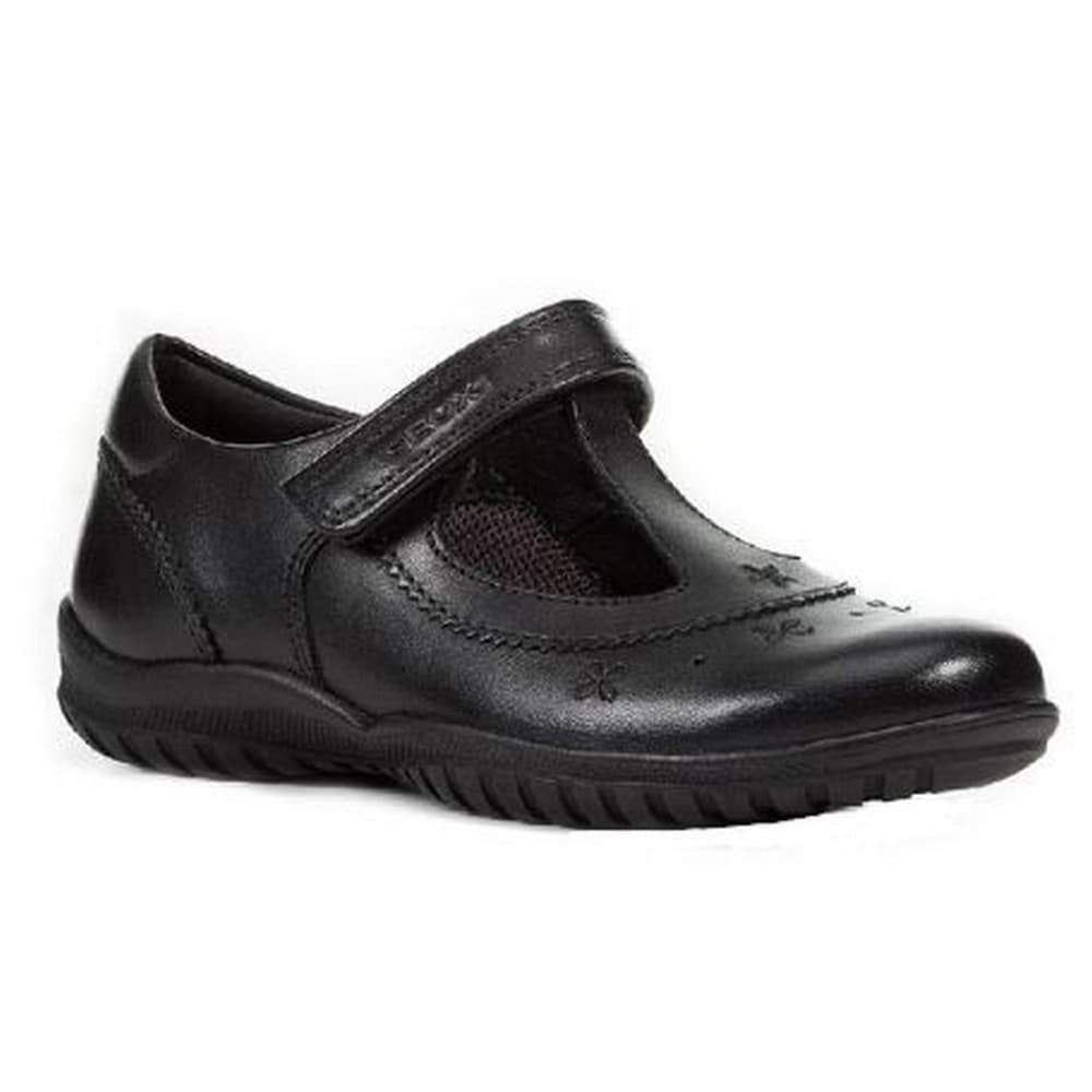 Geox Girls J Shadow C Leather Shoe
