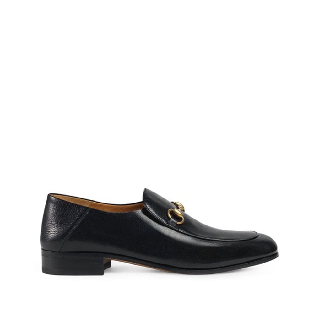 Förägda Gucci Horsebit Loafers Black