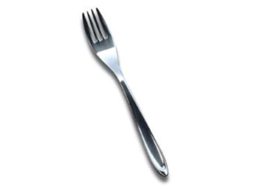 Kagegaffel P1 15 cm Rustfrit stål,50 pk x 12 stk/krt