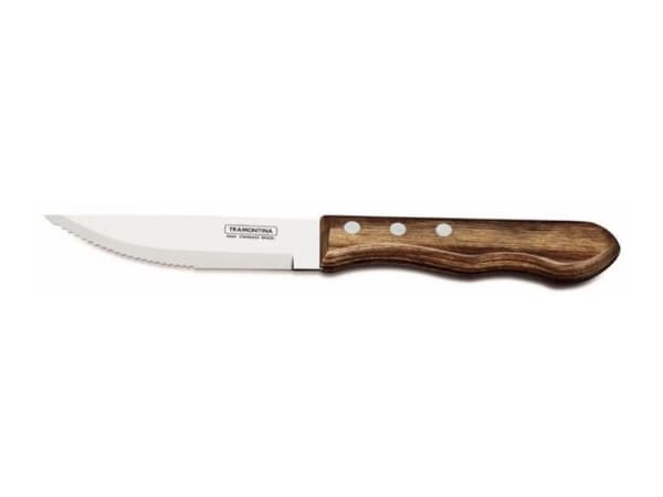 Grillkniv Jumbo XXXL Tramontina 24.5 cm Rustfri stål/Mørk træ,10 pk x 12 stk/krt