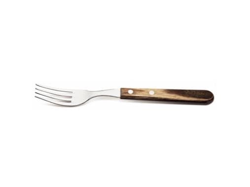 Grillgaffel XL Tramontina 20.1 cm Rustfri stål/Mørkt træ,20 pk x 12 stk/krt