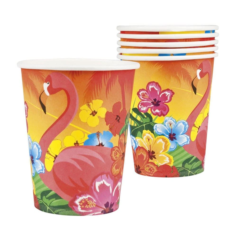 Unique Party Hawaiian Aloha 7oz Cups (Pack of 6)