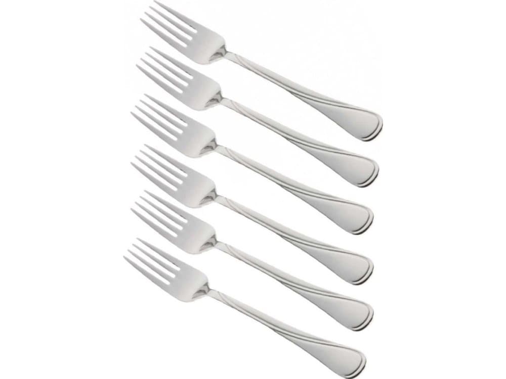 KingHoff LUNCH FORK 6 pcs KINGHOFF KH-1437 gloss