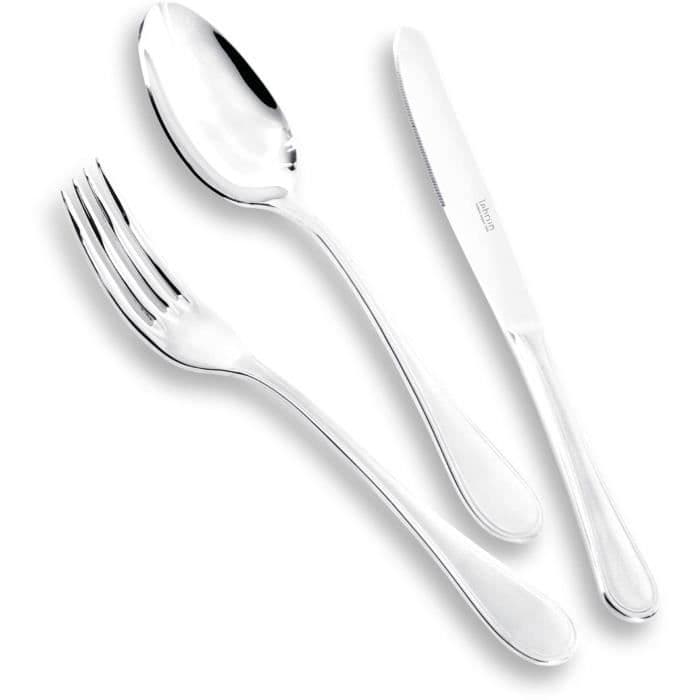LEBRUN - 209724009 - 24 kpl ruokailuvälinesarja Symphony 2,5 mm pihviveitsi