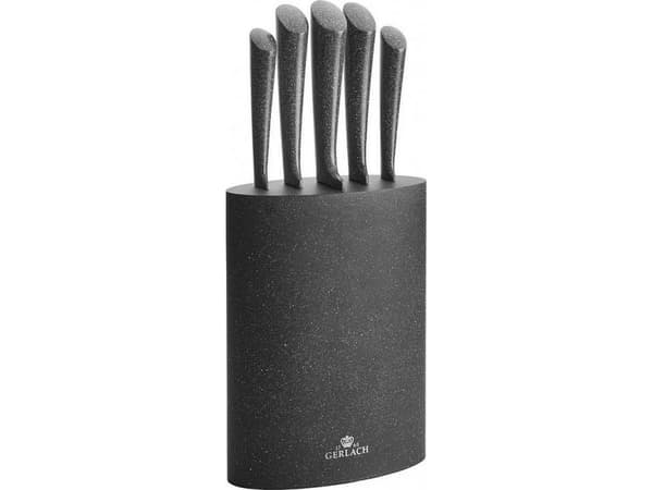 Gerlach GERLACH. KNIFE KIT IN BLOCK 5 pcs. GRANITEX GERNK340M