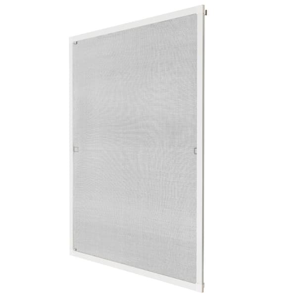 Insektsnät för fönster - 80 x 100 cm, vit