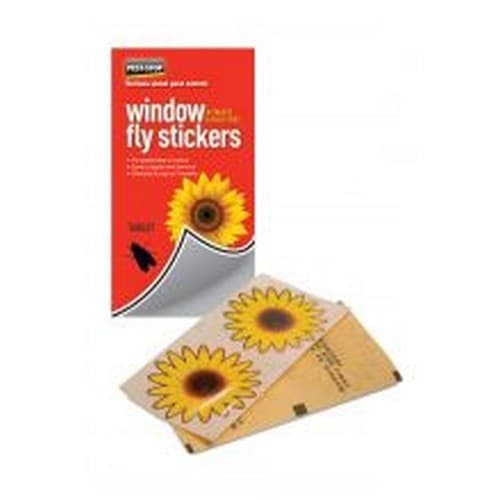 Pest Stop Window Fly Stickers (Pack Of 4)