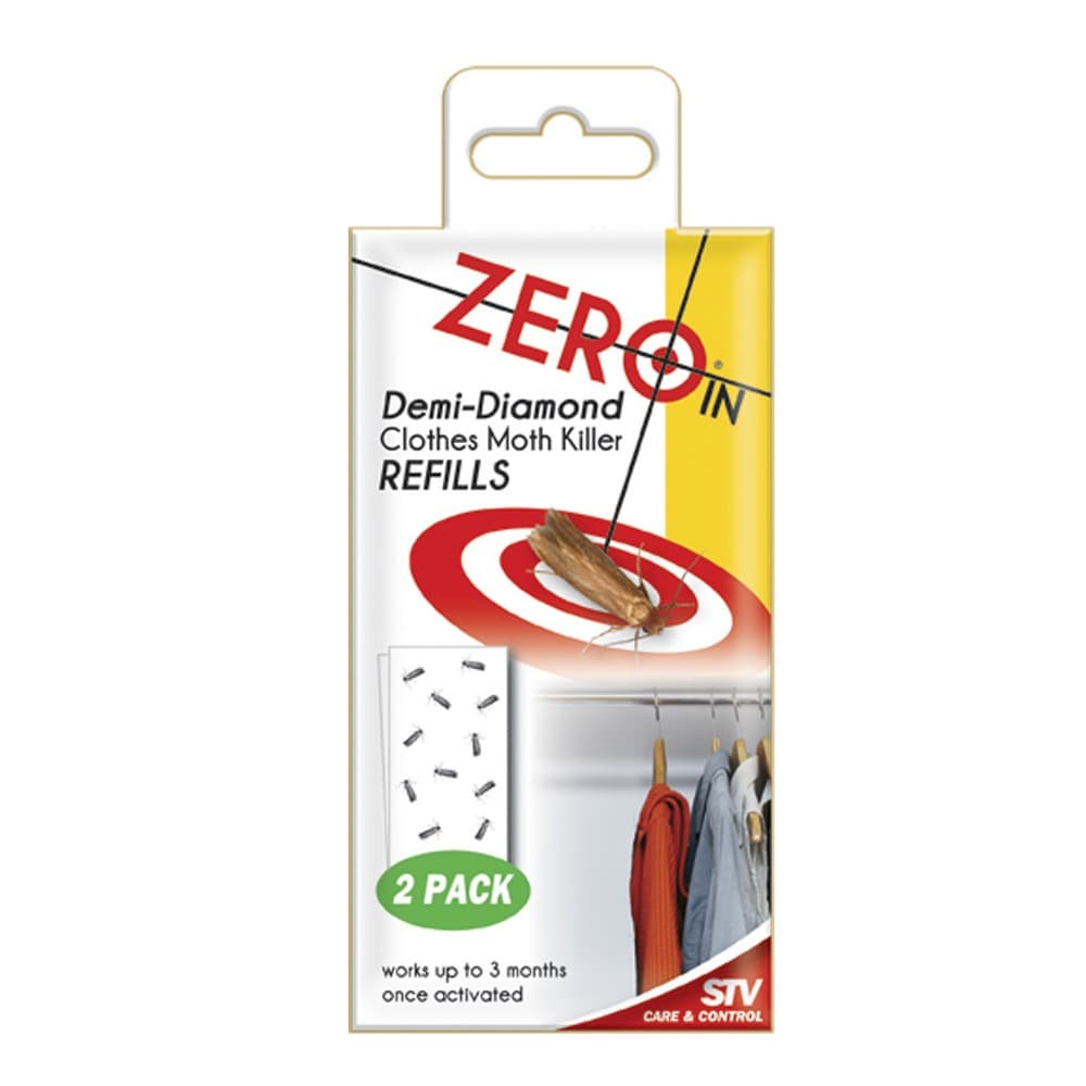 STV International Zero In Demi-Diamond Clothes Moth Killer Refills