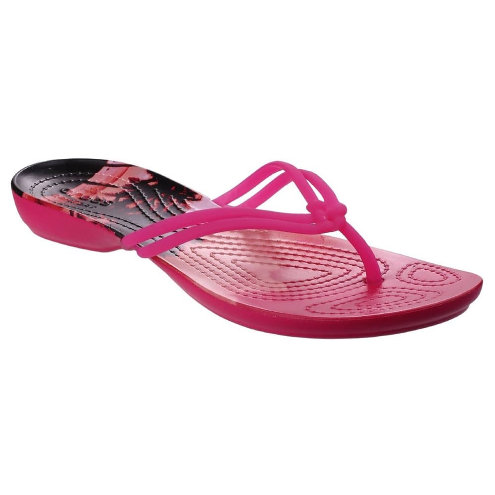 Crocs Womens/Ladies Isabella Graphic Flip Flops