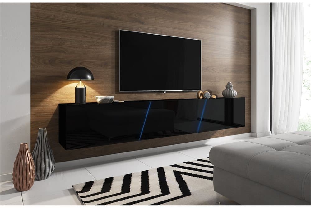AERO TV-bänk 240 SVART