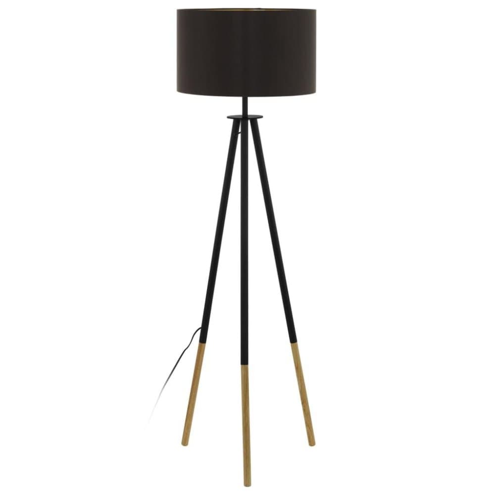 EGLO gulvlampe Bidford brun