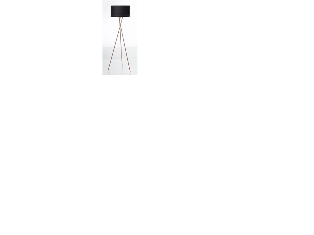 UPTOWN GULVLAMPE KOBBER M/SORT SKÆRM
