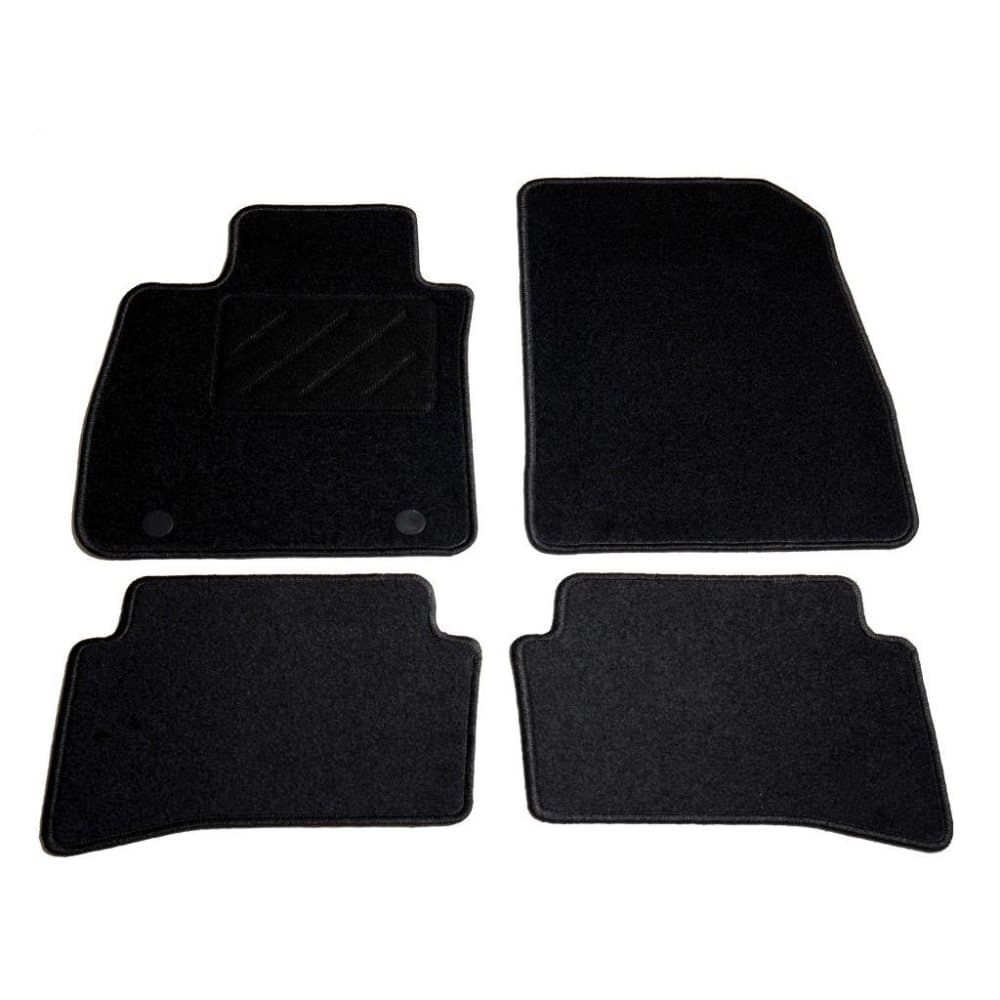 vidaXL Bilmattor set 4 delar för Renault Clio IV