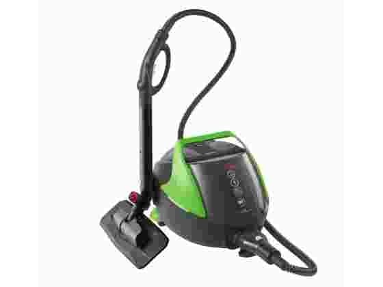 Polti Pro 95_Turbo Flexi, Cylinderångtvätt, Svart, Grön, 1100 W, 1100 W, Hårda golvytor, Trappstege