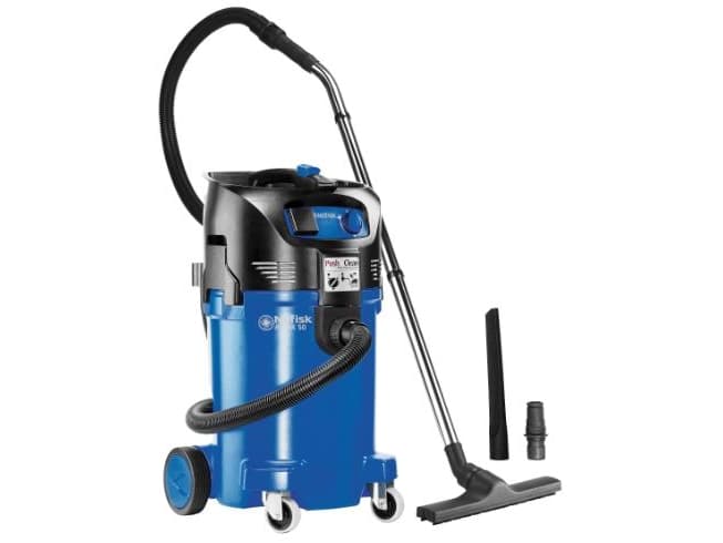 Nilfisk ATTIX 50-21 PC, Tørr & våt, Svart, Blå, Polyetylentereftalat (PET), 47 l, 61,6 l/s, 250 mbar