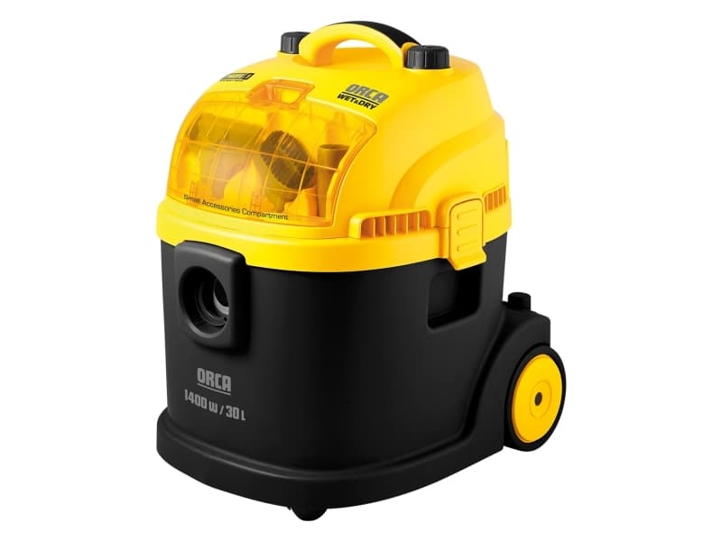 Sencor SVC 3001 ORCA, 1400 W, 250 W, Dammpåse, 30 l, Metall, Torr&våt