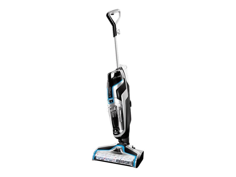 BISSELL CrossWave Pet Pro 2225N - Støvsuger - pinne - uten pose - svart/sølv/bossanova-blå