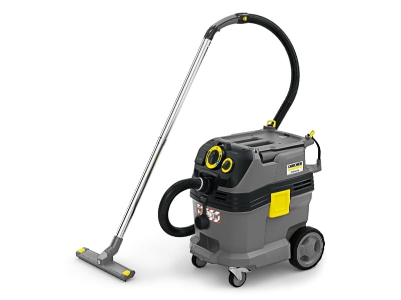 Kärcher NT 30/1 Tact Te M, 30 l, 1380 W, Svart, Grå, Tørr & våt, 25,4 kPa, 74 l/s