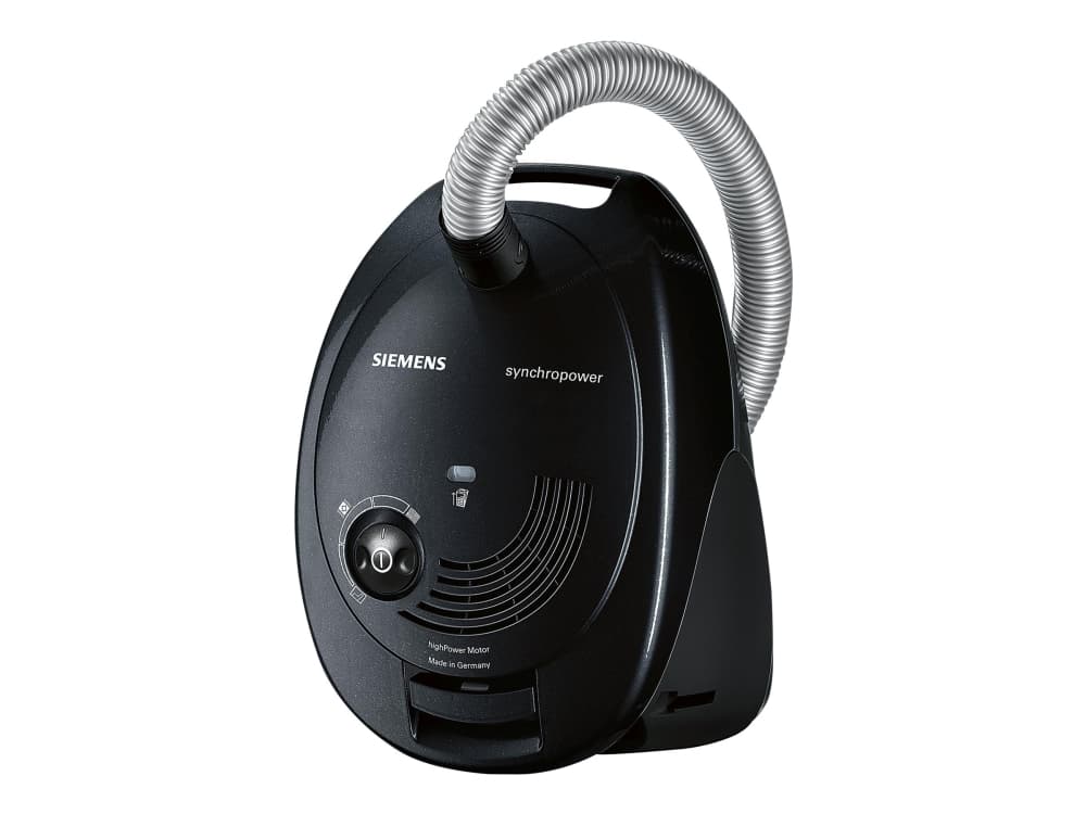 Siemens Synchropower VS06A212 - Dammsugare - med behållare - påse - svart