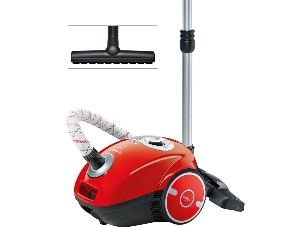 Bosch BGL35MON13, 600 W, Cylinderdammsugare, Torr, Dammpåse, 4 l, Allergifilter
