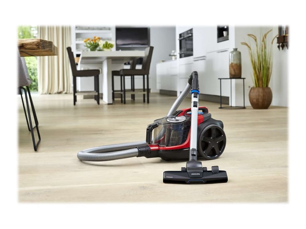 Philips PowerPro Expert FC9729 - Dammsugare - med behållare - utan påse - röd