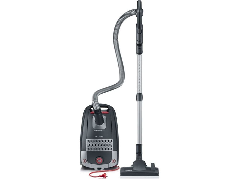 Severin S´Power Zelos, 650 W, Cylinderdammsugare, Torr, Dammpåse, 3 l, HEPA
