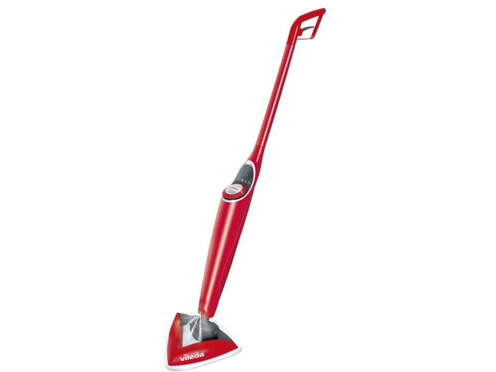 Vileda 100°C Hot Spray, Upprätt ångtvätt, 0,25 l, CE, WEEE, GS, TÜV Rheinland, IPX4, Röd, 1200 W