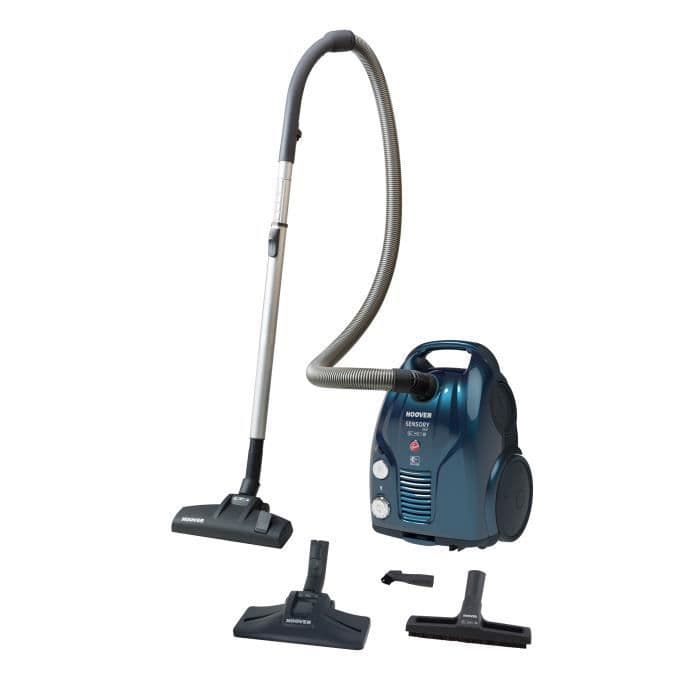 HOOVER SO40PAR SENSORY EVO Slædeevakuum med taske 4AAAA ++ Ultimate Performance - 72 dB - Strålende blå