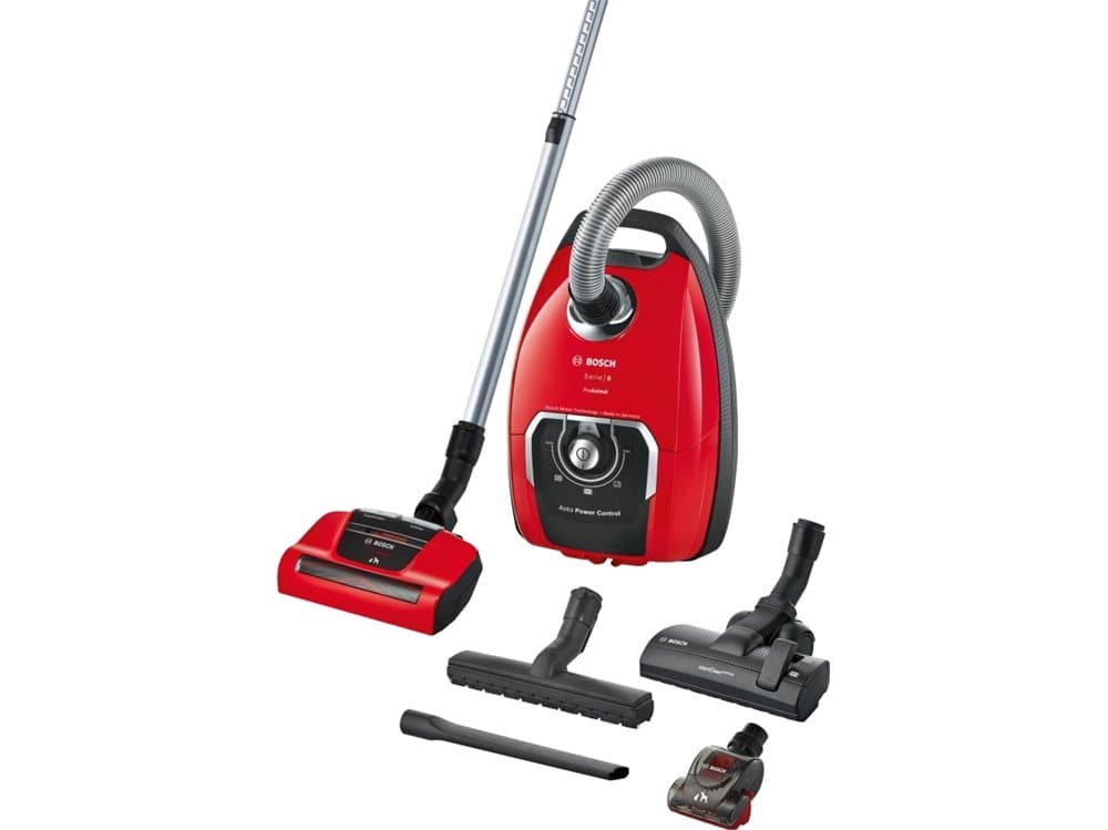 Bosch Serie 8 BGB8PET1, 650 W, Cylinderdammsugare, Torr, Dammpåse, HEPA, Filtrering