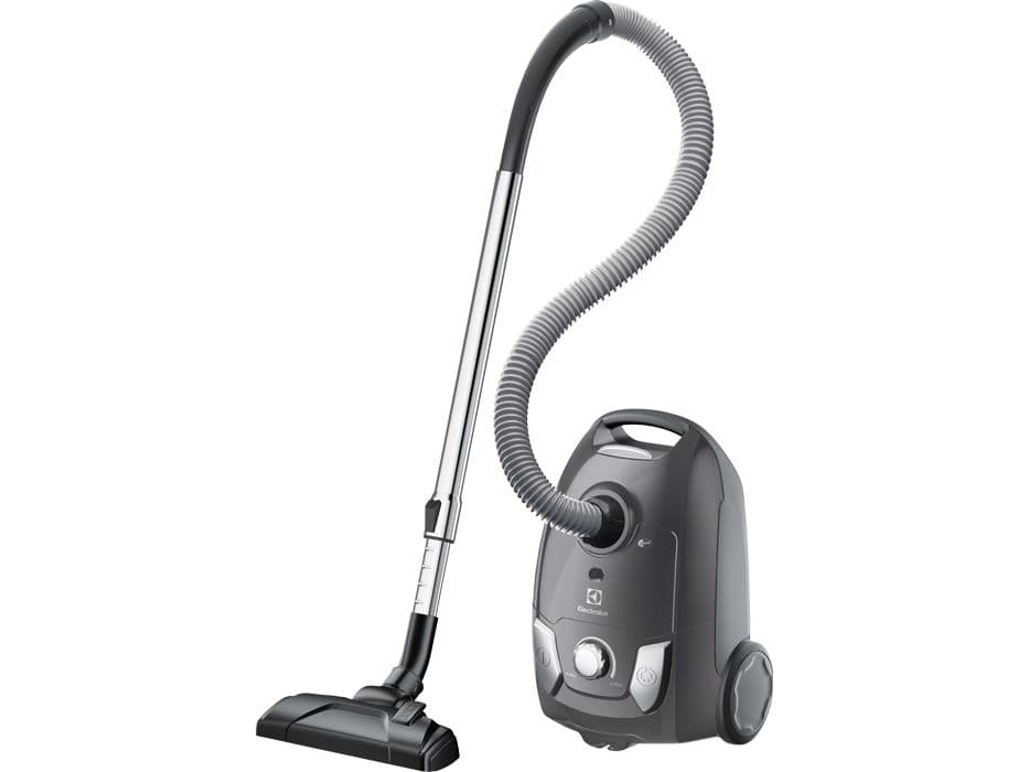 Electrolux EEG44IGM, 750 W, 28 kWh, Cylinderdammsugare, Dammpåse, Grå, Teleskopisk