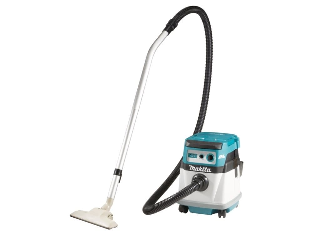 Makita DVC152LZ, 15 l, Svart, Blå, 3,5 m, 3,8 cm, 98 mbar, 334 mm