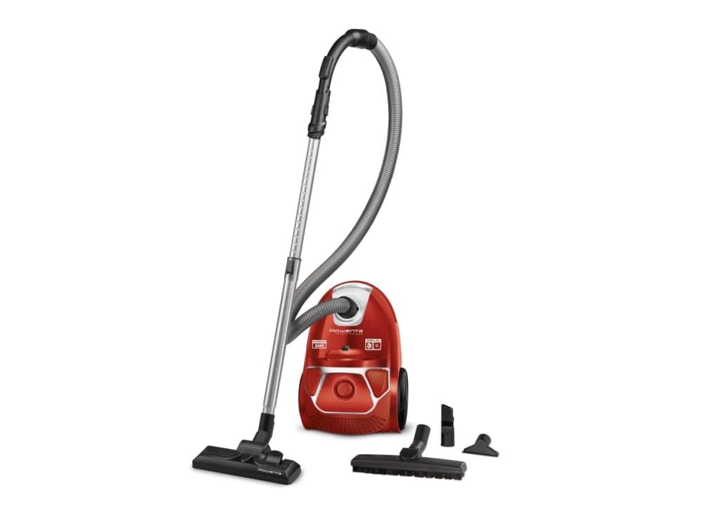 Rowenta Compact Power RO3953, 750 W, Cylinderdammsugare, Torr, Dammpåse, 3 l, Hygienfilter