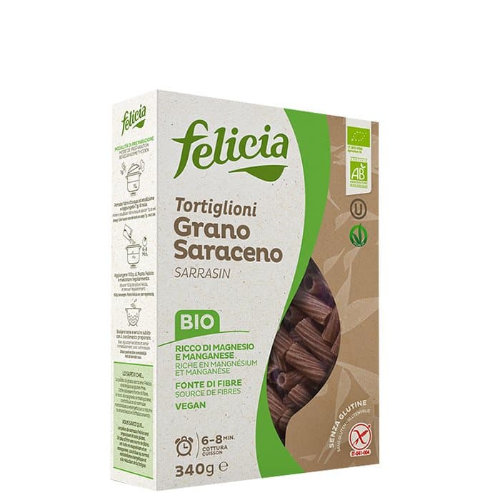 Bovete Pasta Tortiglioni, 340 g