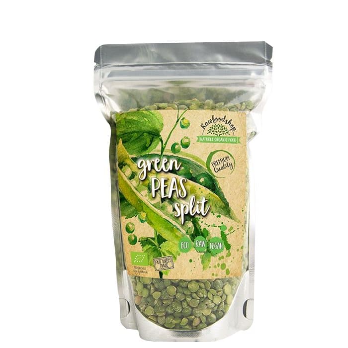 Gröna Ärtor Delade EKO, 500 g