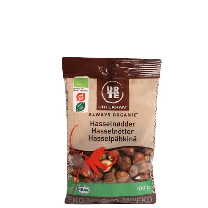 Hasselnötter, 100 gram