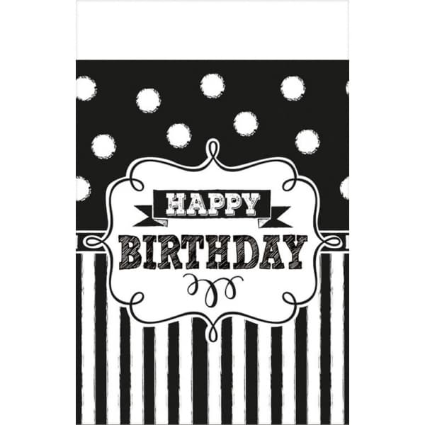 Happy Birthday Pöytäliina 137x259 cm