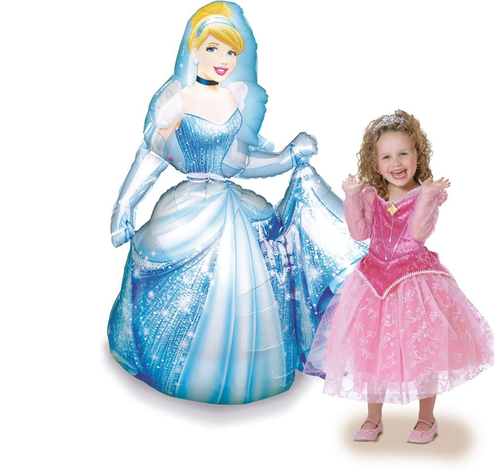 Disney Princess Air Walker Tuhkimo Pallo 76 x 121 cm