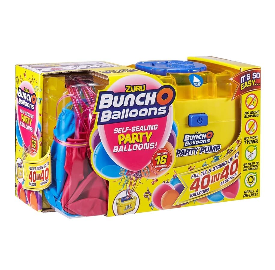Bunch O Balloons, Selvlukkende ballonger med pumpe