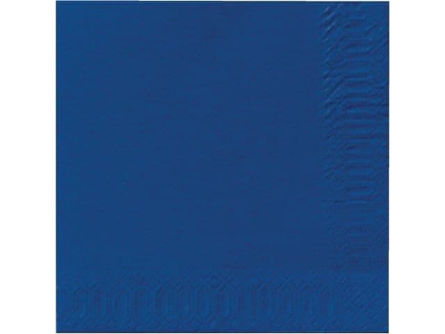 Duni napkin 3-ply Tissue 33x33cm, navy blue 250 pcs (PP0053)